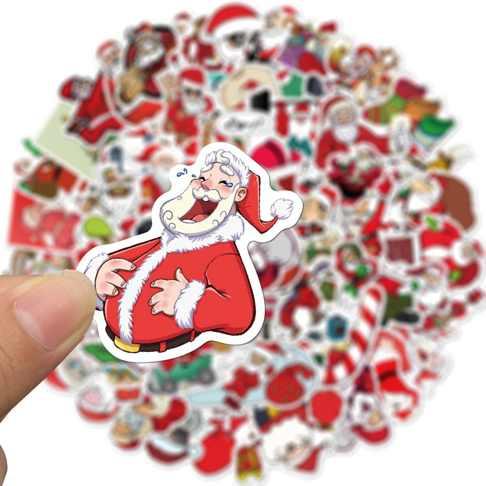 Christmas Santa Claus Sticker Sticker Pack!