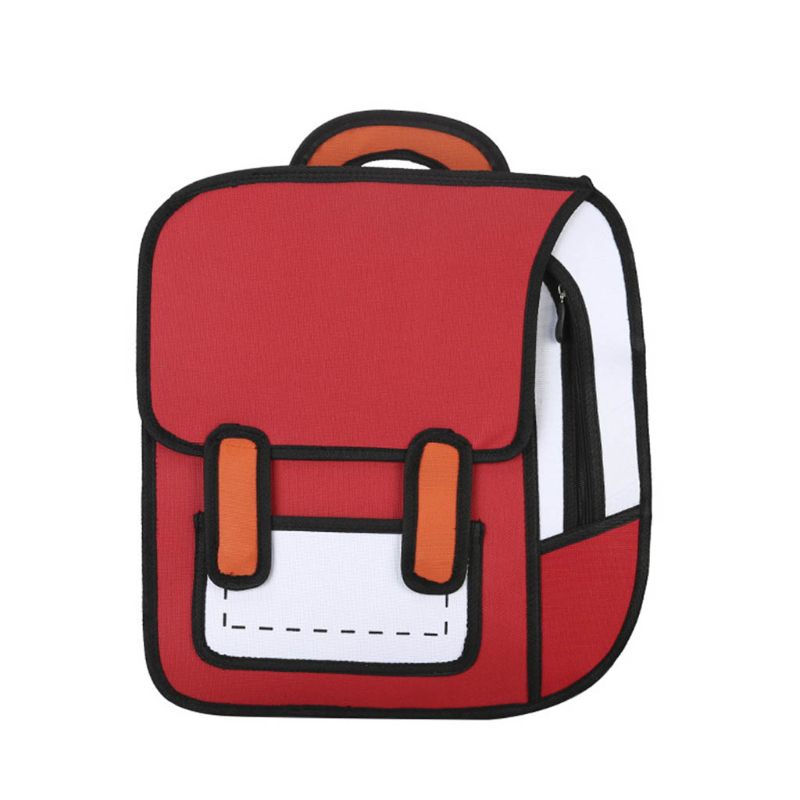 2D Cartoon Backpack