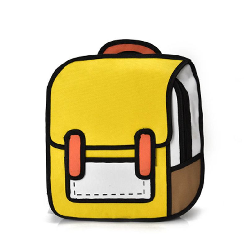 2D Cartoon Backpack