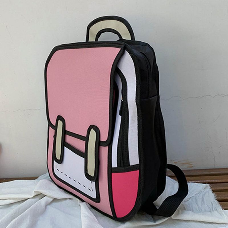 2D Cartoon Backpack