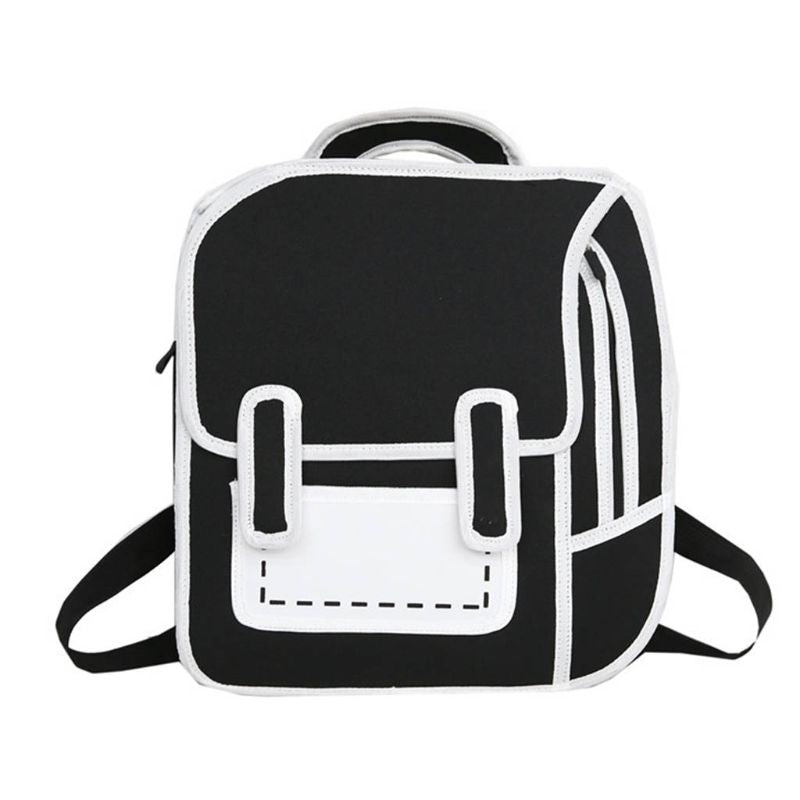 2D Cartoon Backpack