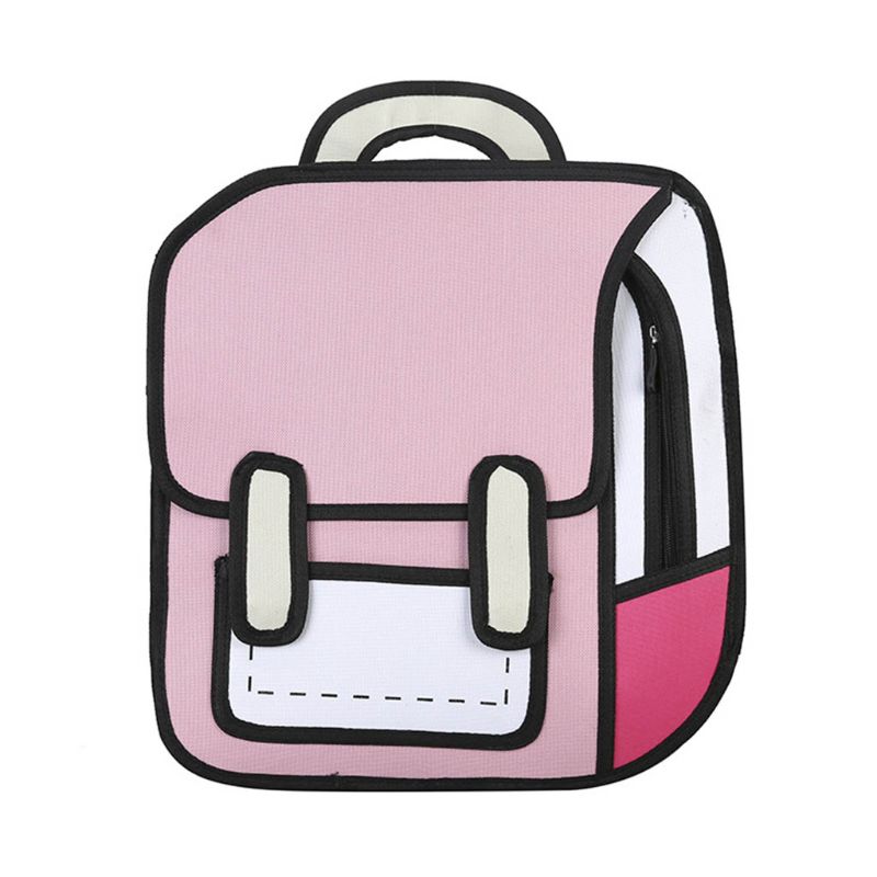 2D Cartoon Backpack