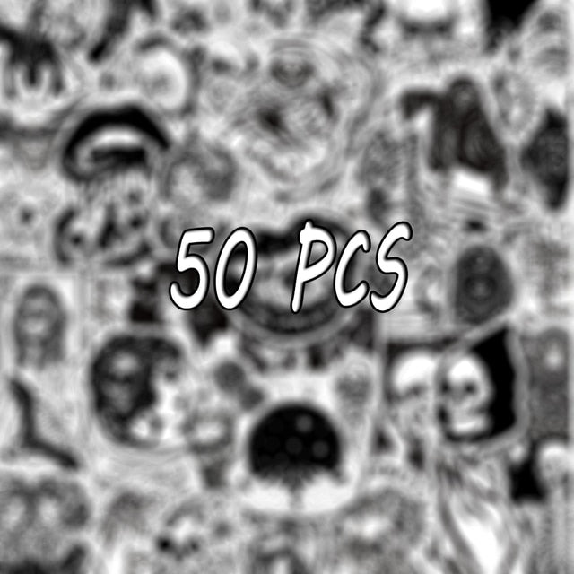 Black x White Gothic Sticker Pack!