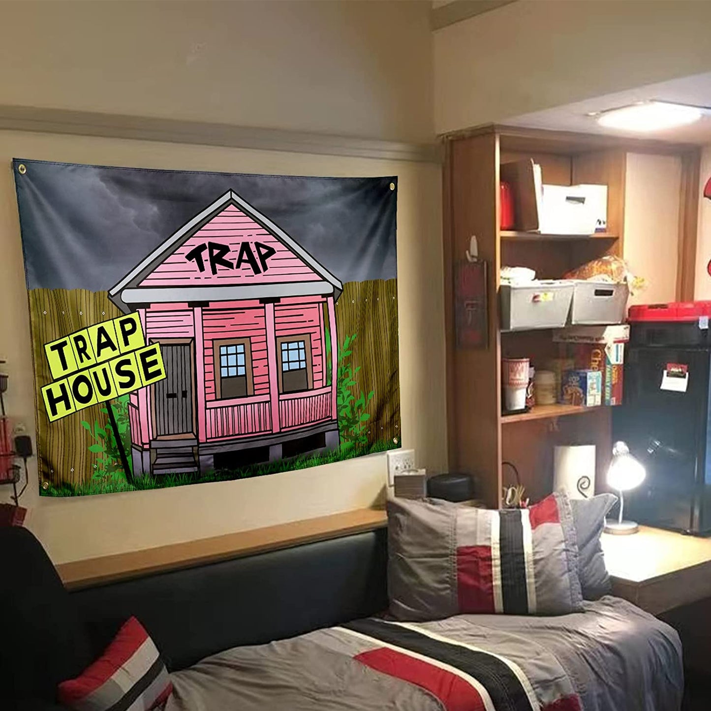 Waffle House x Trap House Flag
