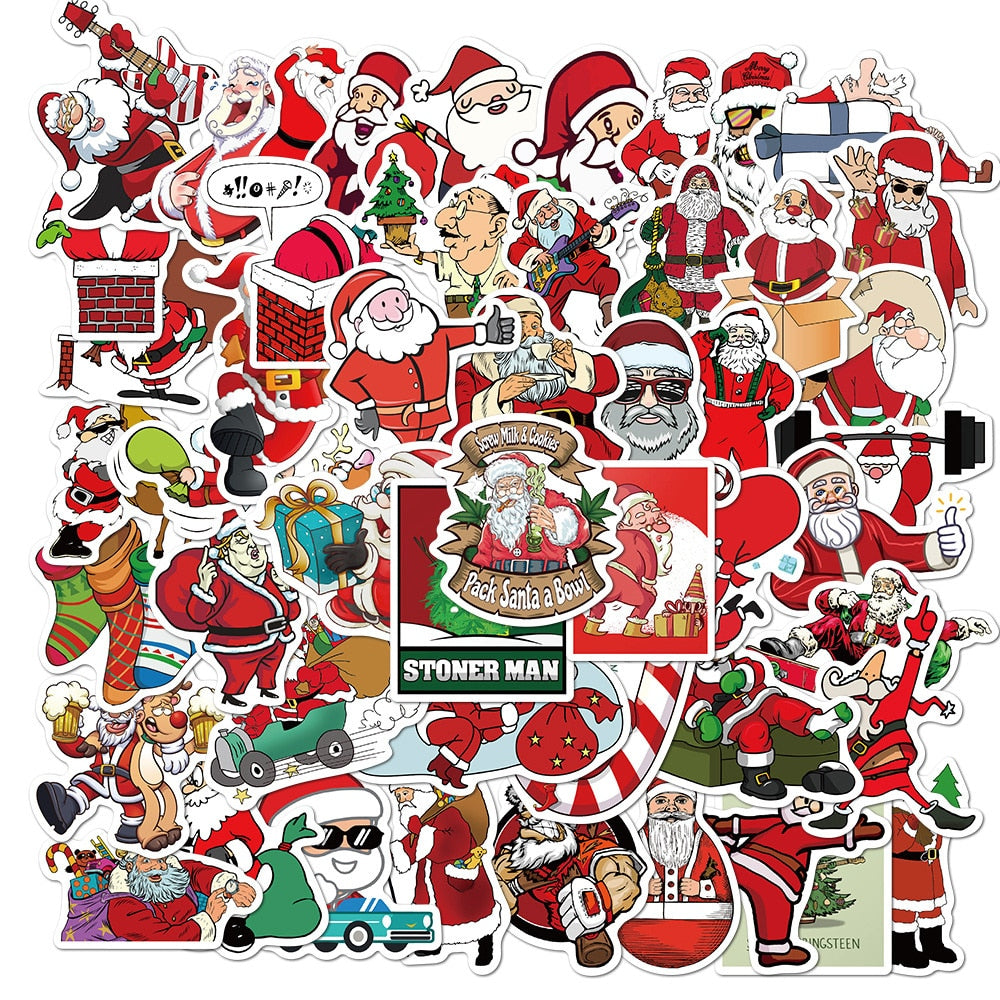 Christmas Santa Claus Sticker Sticker Pack!