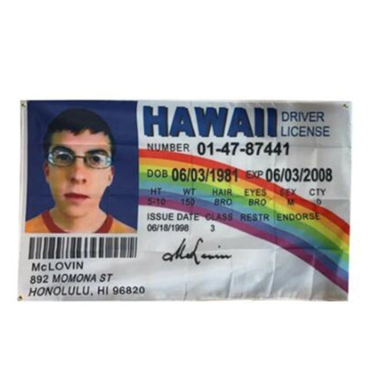 McLovin Fake ID Flag!