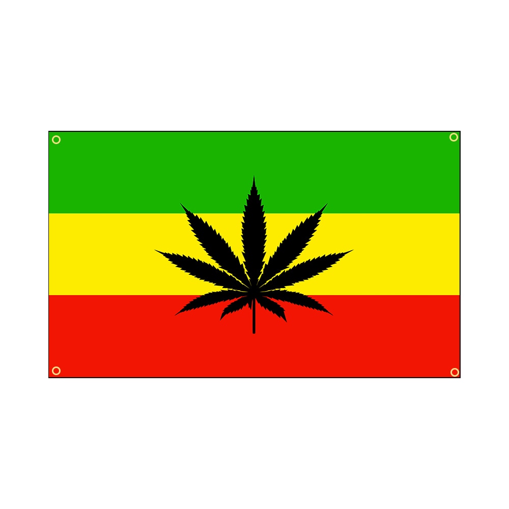 Jamaica Rasta Flag